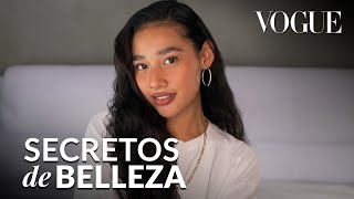 Lizeth Selene de Rebelde y su rutina de aceites naturales  Vogue México y Latinoamérica [upl. by Eelinnej]