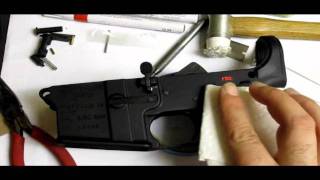 Tactical Arts amp Crafts How to highlight receiverslide engraving [upl. by Nosna]