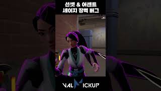 선셋 amp 어센트 세이지 부활 궁극기 장벽 버그 발로란트 [upl. by Herby225]