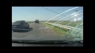 Full video Woman killed by brick through windshield [upl. by Gairc151]