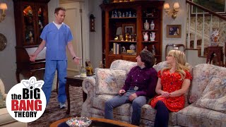 Stuart Volunteers to Care for Mrs Wolowitz  The Big Bang Theory [upl. by Garlan902]