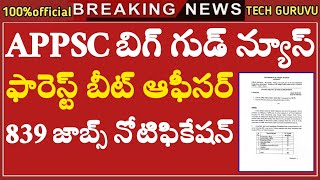 Appsc గుడ్ న్యూస్  FBO Notification 2024  Appsc Latest News Today  Appsc Update  Tech Guruvu [upl. by Shipman40]