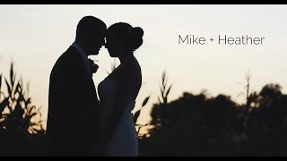 Heather  Mike Wedding Film Filmed with Sony a6500 a6300 [upl. by Enyaj]