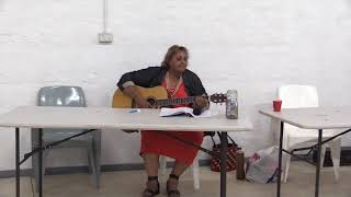 Aunty Josie Boyle sings the Community Garden song at Perth City Farm [upl. by Boigie]