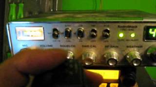 radioshack trc446 cobra 29 copy cb radio [upl. by Annoda23]