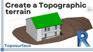 Revit  How to draw a topographic terrain for your projects Toposurface [upl. by Buck]