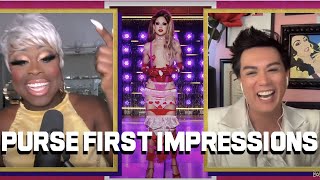 Purse First Impressions  RPDR S14E8 quot60s Girl Groupsquot with Manila Luzon [upl. by Aseiram]