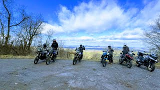 Cohutta Wilderness amp Cherokee National Forest offroad ride [upl. by Sixel]