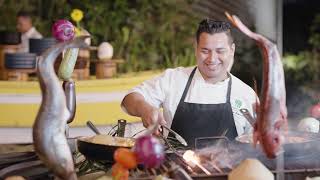 Latin Beach  Culinary Experiences Banyan Tree Mayakoba Mexico [upl. by Moclam315]