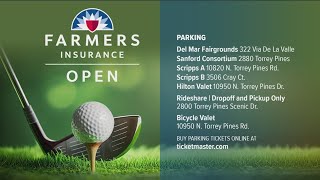 Farmers Insurance Open tees off in Torrey Pines on Wednesday [upl. by Ordnas608]