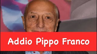 Addio Pippo Franco una vera tragedia poche ore fa [upl. by Socrates]