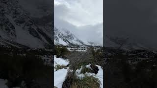 Trekking the Hooker Valley Pass with majestic of the Blue Crystals of Aoraki Mount Cook [upl. by Rikki]