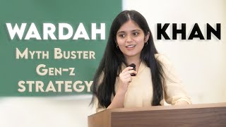 Wardah Khan AIR 18 GenZ Strategy to crack UPSC 😲  Busting the Myths  Nishat Sir amp Marxism 🔥 [upl. by Coffin]