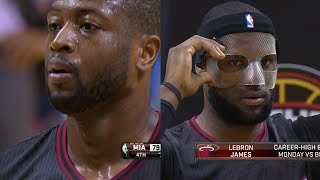 20140306  LeBron James amp Dwyane Wade Full Combined Highlights at Spurs [upl. by Amorete]