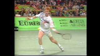 Antwerp 1992 F Krajicek vs Woodforde [upl. by Ronnoc]