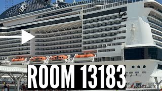 My MSC Meraviglia Balcony Stateroom  Would you Choose it [upl. by Sherrill518]