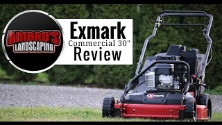 Exmark Commercial 30quot  Full Review [upl. by Aibar]