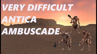 FFXI VD Intense Antica Ambuscade  Melee Method no SPs [upl. by Damaris]