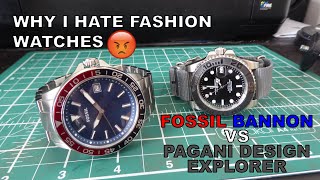 Bannon Multifunction Stainless Steel Watch BQ2492 fossil watch fossilwatch menswatch greenwatch [upl. by Nahseez]