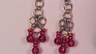 How to Create Chainmail Earrings [upl. by Veronique791]