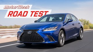 2019 Lexus ES350 F Sport  MotorWeek Road Test [upl. by Wirth]