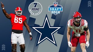 Stars of the Future  Cowboys 7 Round Mock Draft nfl nfldraft cowboys [upl. by Duester]