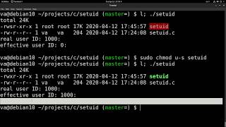 Linux What is a setuid program [upl. by Gilson]