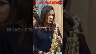 Palang Sagwan Ke  Khesari Lal Yadav Aamrapali Dubey  Saxophone Cover by Lipika  Bikash Studio [upl. by Anilram]