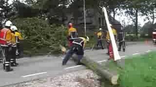 blusgroep Wognum uit voor stormschade [upl. by Nallid372]