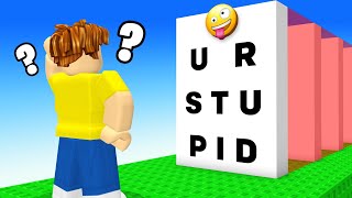 Can YOU Guess The Gibberish in Roblox [upl. by Ylevol286]