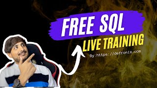 SQL Free Live Training Capsule Course Announcement  Hindi [upl. by Halbeib]