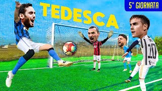 TEDESCA Challenge di SERIE A  Litigio tra Juventus e Milan 😰 [upl. by Wie]