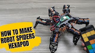 Chế robot nhện 6 chân  How to make robot spiders at home [upl. by Eillac890]