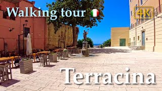 Terracina Lazio Italy【Walking Tour】History in Subtitles  4K [upl. by Gmur672]