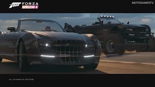 Forza Horizon 4  Final Fantasy XV Regalia Models Trailer [upl. by Ailecnarf]