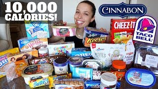 10000 CALORIE CHALLENGE easy [upl. by Annaitsirk]