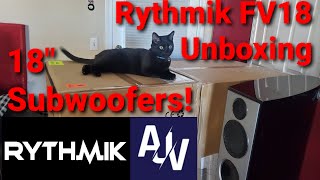 Rythmik FV18 Subwoofer Unboxing [upl. by Olsen]