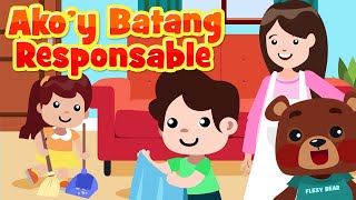 Akoy Batang Responsable in Filipino  Flexy Bear Original Awiting Pambata Nursery Rhymes amp Songs [upl. by Ondrea]