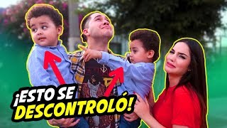 24 HORAS SIENDO PAPÁS DE GEMELOS 🤯 Kimberly Loaiza amp Juan de Dios Pantoja [upl. by Rosmunda]