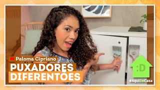 DIY  5 puxadores criativos para renovar seus móveis com Paloma Cipriano [upl. by Julia]