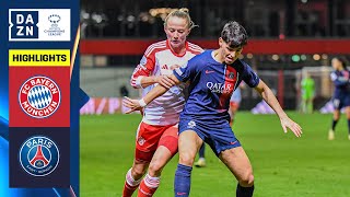 HIGHLIGHTS  Bayern Munich vs PSG  UEFA Womens Champions League 202324 Français [upl. by Brita340]