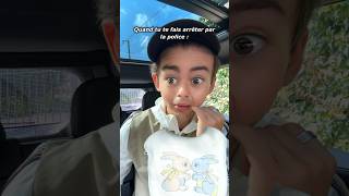 UN ENFANT SE MOQUE D’UN POLICIER🚓🤣humour sketch [upl. by Teage]