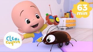 La Cucaracha and more Nursery Rhymes of Cleo and Cuquin  Songs for Kids [upl. by Yvonner]