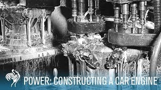 Power Constructing a Car Engine 19301939  British Pathé [upl. by Tonye890]