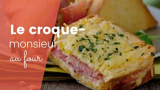 Le croquemonsieur au four trop facile [upl. by Oicneconi]