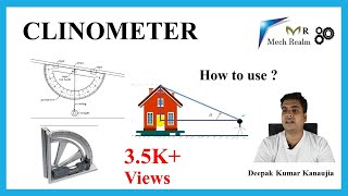 How to use CLINOMETER   Metrology Lecture 9 CLINOMETER  CLINOMETER KYA HAI   MECH REALM [upl. by Calysta954]