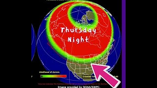 Heads up Major Solar Storm incoming Widespread Auroras forecasted Wednesday 1092024 [upl. by Eicaj]