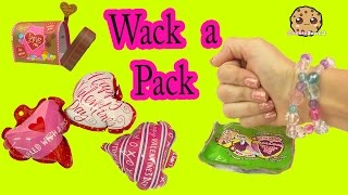 Wack A Pack Surprise Balloons  Valentines Day Cards Fun Unboxing Video  Cookieswirlc [upl. by Cheke]