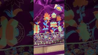 🇮🇳Pure Printed Mysore silk sarees💖120gsm thickness Price 12999Silk mark certified9148881693 [upl. by Ulises]