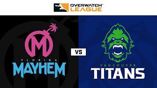 Florida Mayhem vs Vancouver Titans  Semaine 14 Jour 2  Partie 2 [upl. by Adnaloy]